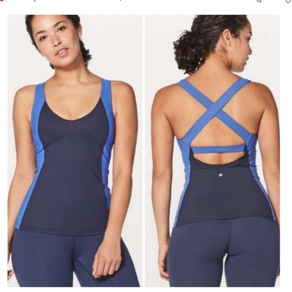 Lululemon Long Breath workout active Tank top